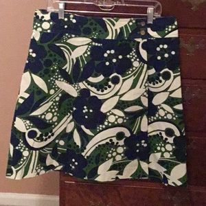 Vintage Lilly Pulitzer corduroy wrap skirt